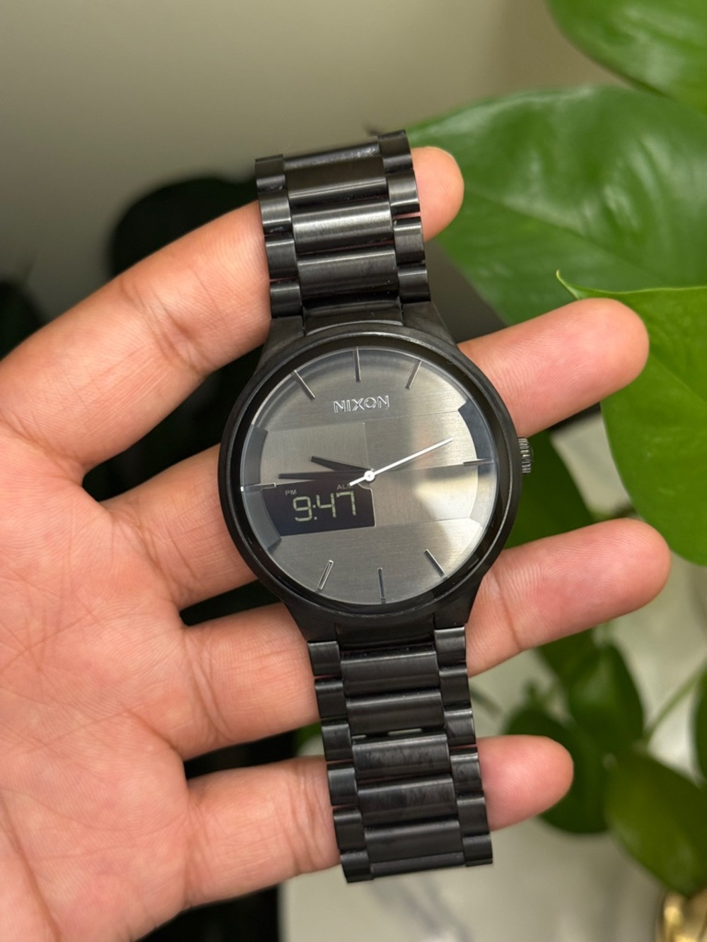 NIXON The Spencer Analog Digital dual Watch mettte Black men’s watch